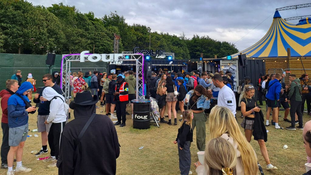 outdoor PA system hire
