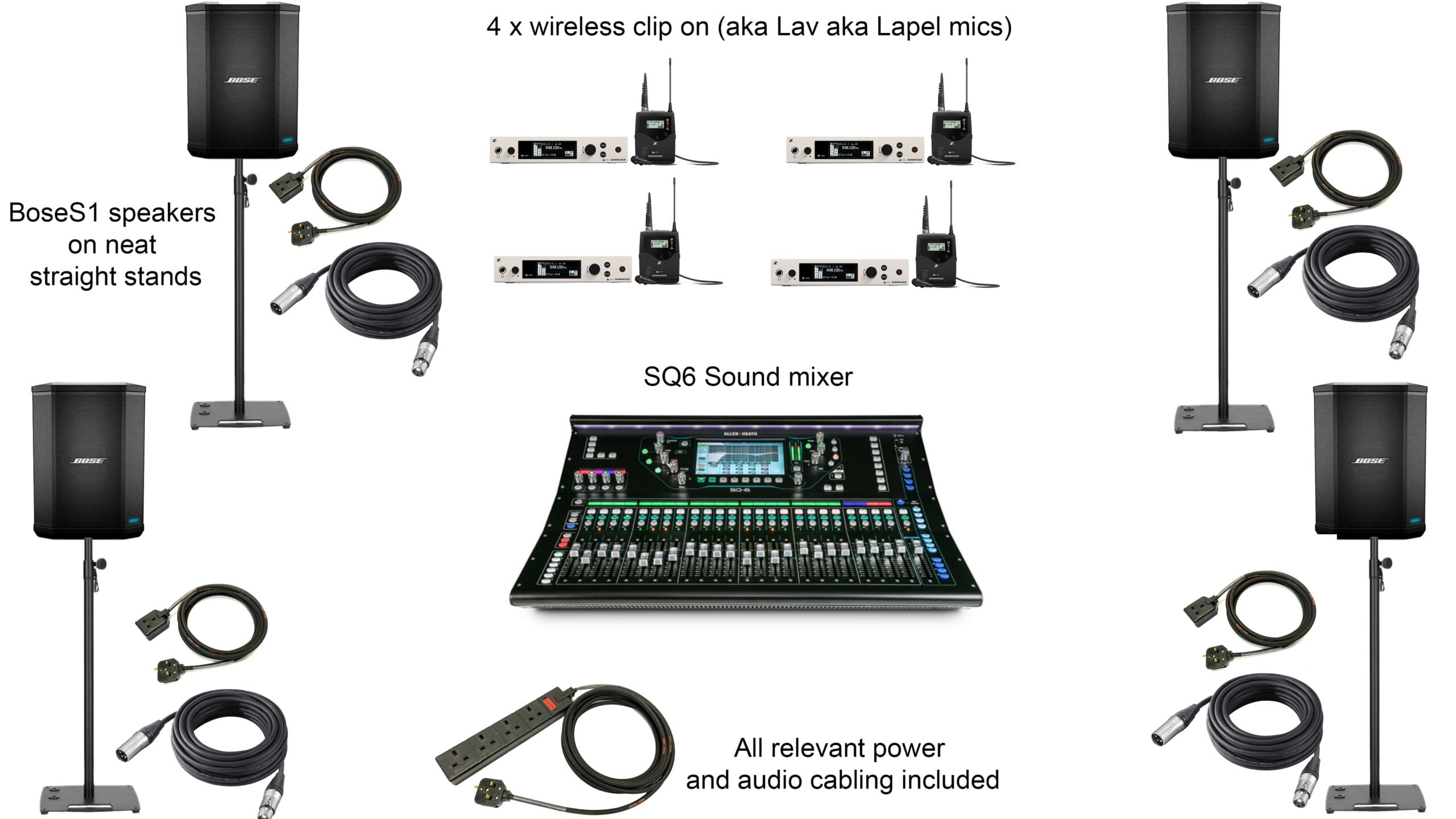 hire speakers for a meeting in a hotel